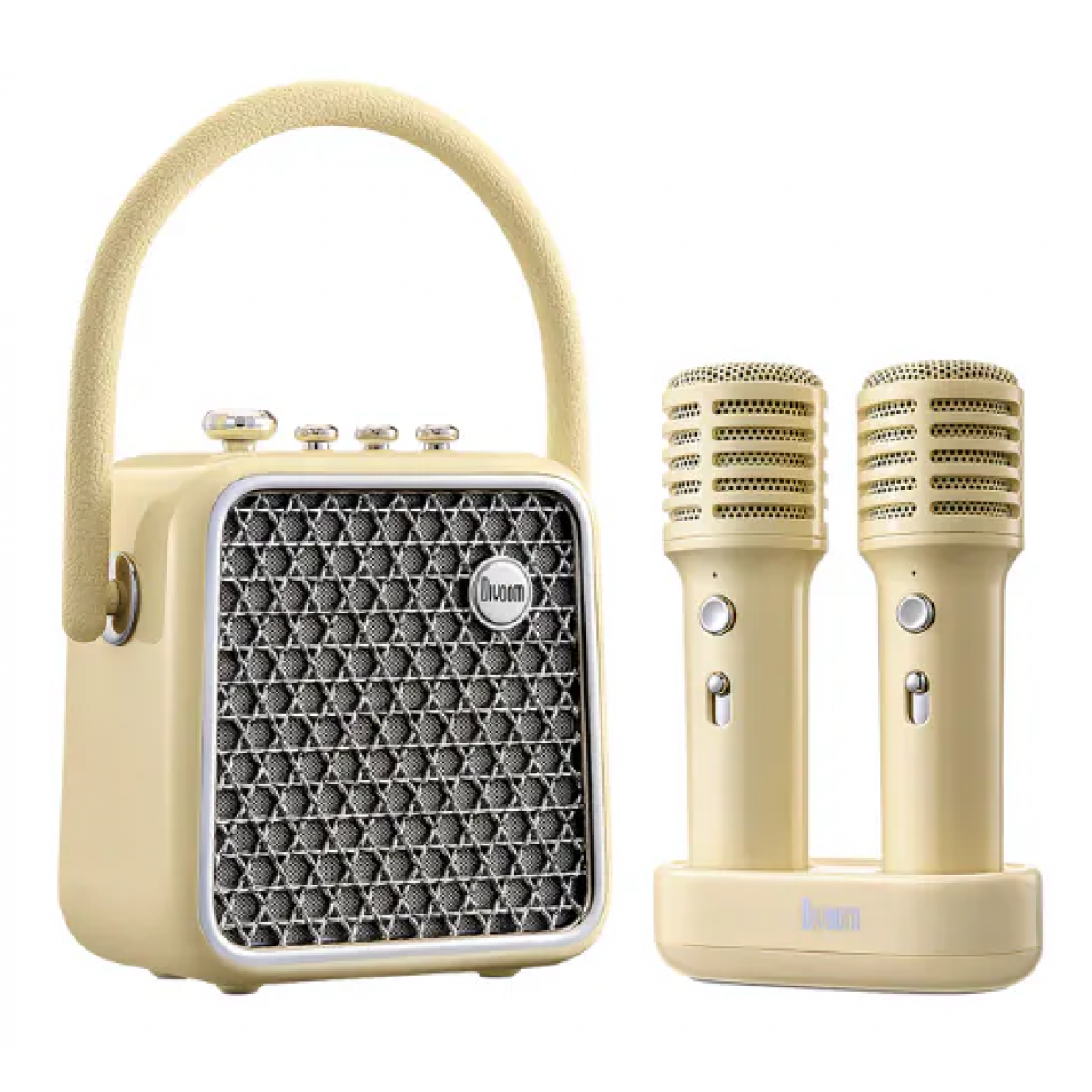 Divoom SongBird SE (Yellow) 便攜式雙咪藍牙喇叭 (黃色)